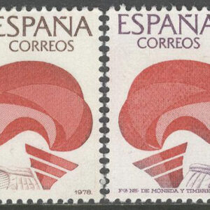 Spanien – M 2381-2382 Spansk-Amerikansk Historia VII, serie 2 kpl **