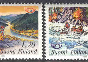 Finland – F  924-925. Norden VI. Res i Norden, 2 kpl**