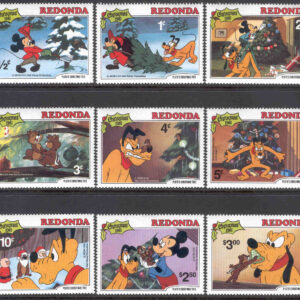 Redonda – M   81-89 Disney, Plutos jul 1981, 9 kpl **