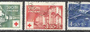 Finland – F  282, 284-285 Röda Korset 1944, 3 ol