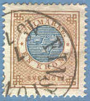 F 38 Ringtyp  t. 13, 1 kr FINSPON(G) 7.7 18– (E/Ög)