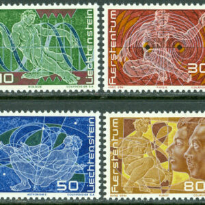 Liechtenstein – M  508-511 Liechtenstein 250 år, 4 kpl **