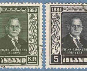 Island – F  315-318 President Björnsson, 4 kpl