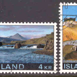 Island – F  471-474 Landskap II, 4 kpl