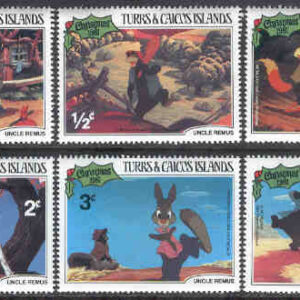 Turks & Caicos Islands – M  554-559 Disney – Onkel Remus, 6 ol **