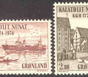 Grönland – F   88-89 Grönland – F   88-89 Kungl. Grönländska handeln, KGH 200 år, 2 kpl**