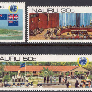 Nauru – M  218-220 FN-deklarationen om avkolonialiseringen 20 år, 3 kpl **
