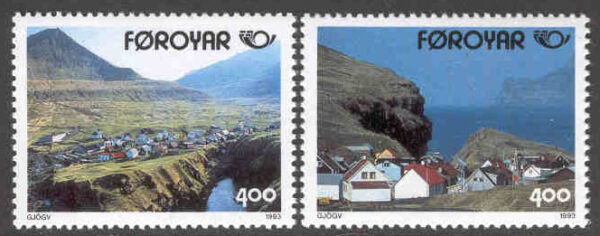 Färöarna - F  248-249 Norden II - Turistmål, 2 kpl **