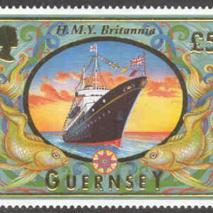 Guernsey – M  781 HMY ”Britannia”, båtar, 1 kpl**