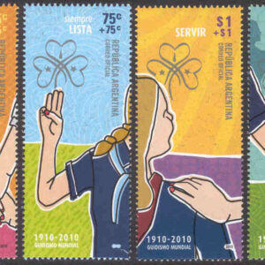 Argentina – M 3360-3363 Scouting, 4 kpl **