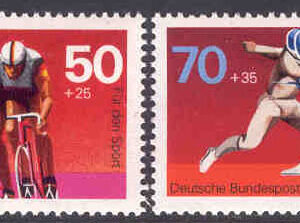 Berlin – M  567-568 Sporthjälp – Cykel & Fäktning, 2 kpl **