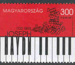 Ungern – M 5345 Joseph Haydns födelse 200 år, kompositör, 1 kpl**
