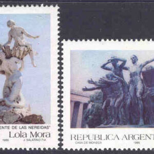 Argentina – M 1810-1811 Skulpturer, 2 kpl **