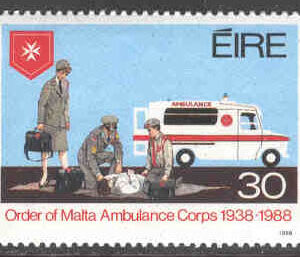 Irland – M  649 Malteser-hjälptjänsten 50 år, ambulans, 1 kpl**