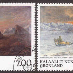 Grönland – F  337-338 Konst III, Peter Rosing, 2 kpl