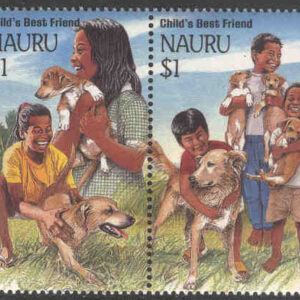 Nauru – M  400-401 Kinesiska nyåret, hundens år 1994, par kpl**