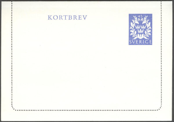 F kB 49 A - Kortbrev obeg