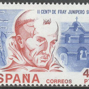 Spanien – M 2658 Spansk-Amerikansk Historia X, märke kpl **