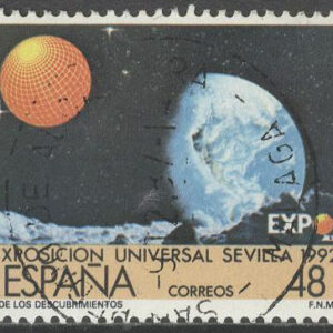 Spanien – M 2759 Världsutställningen EXPO 92, Sevilla I, märke stpl