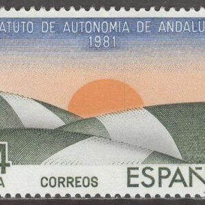 Spanien – M 2572 Autonomstatut för Andalusien, märke kpl **