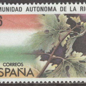 Spanien – M 2592 Autonomstatut för La Rioja, märke kpl **