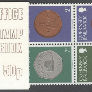 Guernsey – M  173-175, 179, 199 Mynt, Häfte med 10 märken kpl **