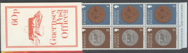 Guernsey - M  176, 180 Mynt, Häfte med 10 märken kpl **