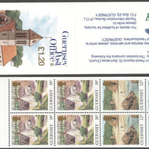Guernsey – M  413D, 448D Vyer, Häfte med 8 märken kpl **