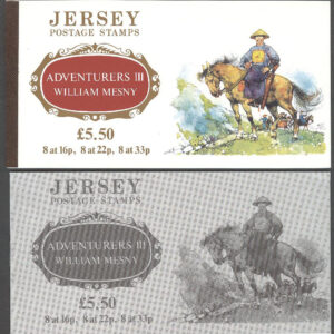 Jersey – M  568-573 Fartyg – William Mesny 150 år, Häfte med 24 märken kpl **