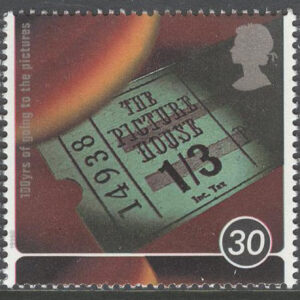 England – M 1620-1624 Bio i Storbritannien 100 år, serie 5 kpl **