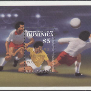 Dominica – M BL 113 VM i Fotboll i Mexiko 1986 Vinnare, Block **