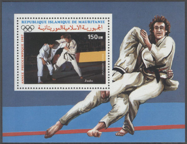 Mauretanien - M BL  68 OS i Seoul 1988 I Judo, Block **