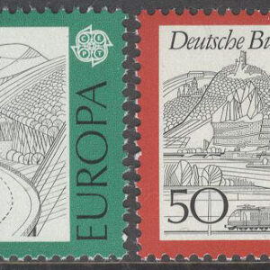 Tyskland – M  934-935 Europa CEPT 1977 Landskap, 2 kpl **