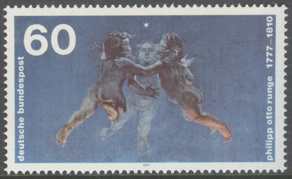 Tyskland - M  940 Philipp Otto Runge 200 år - Konstnär, märke kpl **