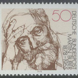 Tyskland – M  962 Martin Buber 100 år – Filosof, 1 kpl **