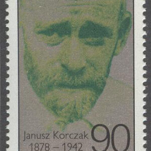 Tyskland – M  973 Dr. Janusz Korczak 100 år – Pedagog, märke kpl **