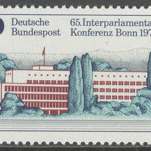 Tyskland – M  976 Interparlamentarisk Konferans i Bonn, märke kpl **