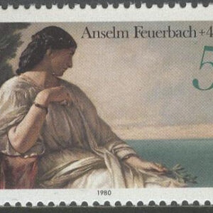 Tyskland – M 1033 Anselm Feuerbach 100 år – Kostnär, 1 kpl **