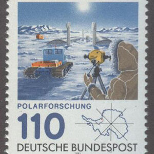 Tyskland – M 1100 Polarforskning – Antarktisstationen Georg von Neumayer, 1 kpl **