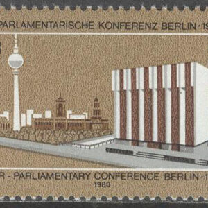 DDR – M 2542 Interparlamentarisk konferans i Berlin, 1 kpl **