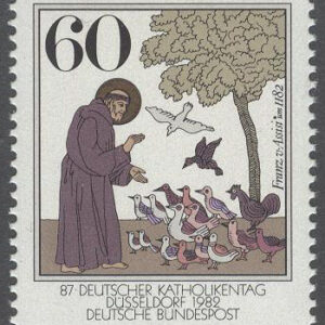 Tyskland – M 1149 Den helige Franciskus av Assisi (1182-1226). Ordensgrundare, 1 kpl **