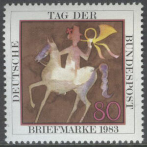Tyskland – M 1192 Frimärkets Dag 1983 – Barnteckning, 1 kpl **