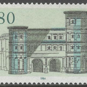 Tyskland – M 1197 Staden Trier 2000 år – Portal, märke kpl **