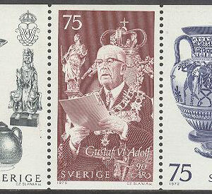 Sverige – F  798-802 Gustaf VI Adolf 90 år, HBL kpl **