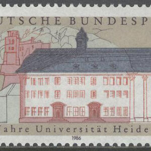 Tyskland – M 1299 Universitetet i Heidelberg 600 år, märke kpl **