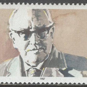 Tyskland – M 1325 Wilhelm Kaisen 100 år – Politiker & Borgmästare, märke kpl **