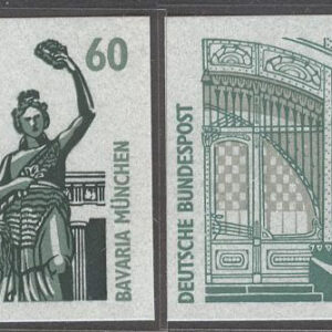 Tyskland – M 1531-1534 Sevärdheter IX bla Flygplatsen Frankfurt a. M, 4 kpl **