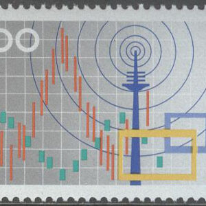Tyskland – M 1553 Internationell Kommunikations Utställning, märke kpl **