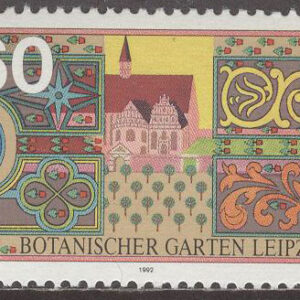 Tyskland – M 1622 Natur- & Miljövård – Botanisk trädgård, märke kpl **