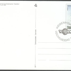 Danmark – Postkort 1993-06-17 – Segelfartyg – Skolfartyg, Postkort